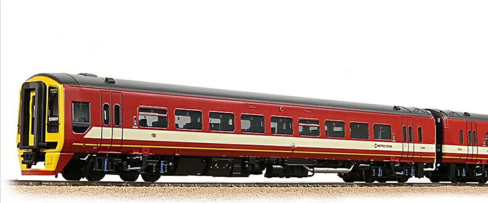 Bachmann 31-502A  Class 158 2-Car DMU 158901 BR WYPTE Metro