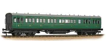 Bachmann 39-613  SE&CR 60ft Birdcage Composite Lavatory SR Malachite Green