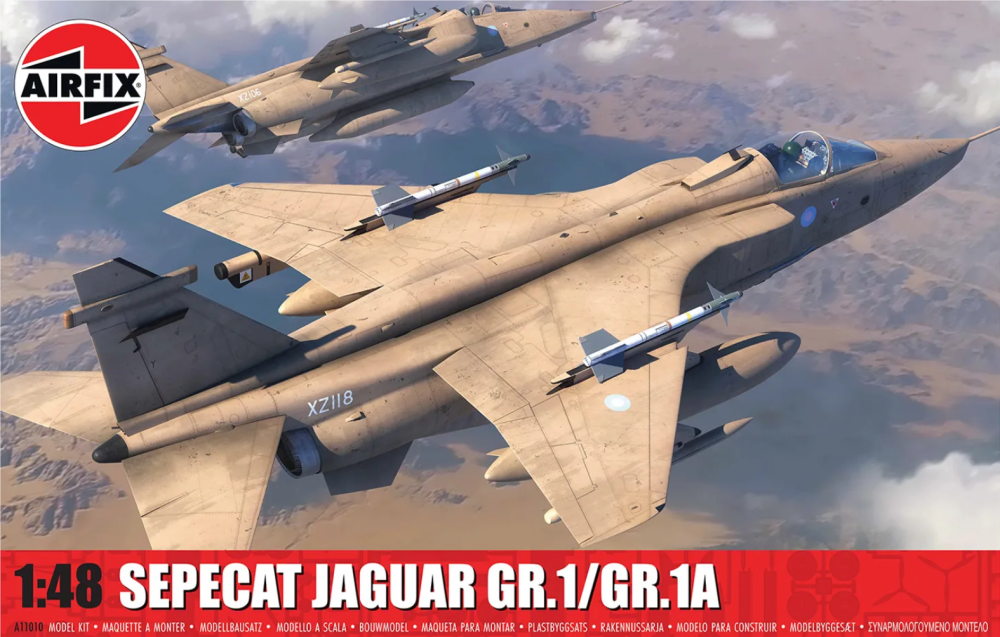 Airfix A11010 SEPECAT Jaguar GR.1/GR.1A 1:48