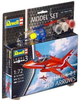 Revell 64921  Bae Hawk T1 Red Arrows Gift set 1:72