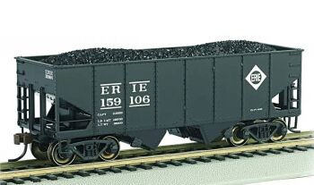 Bachmann 19516  55 Ton 2-Bay USRA Outside Braced Hopper - Erie #159106