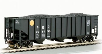 Bachmann 18713  Bethlehem Steel 100-Ton Hopper - Pennsylvania - Yellow Ball #226136