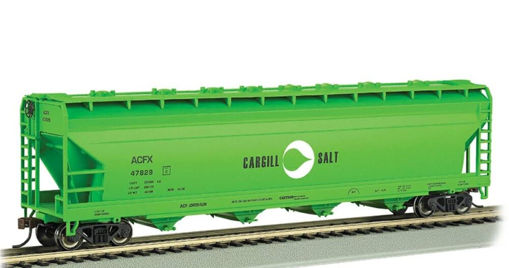 Bachmann 17531  56' ACF Center-Flow Hopper - Cargill Salt