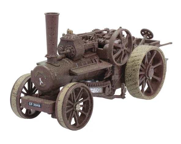 Oxford Diecast 76FBB001  Fowler BB1 16NHP Ploughing Engine No.15145 Rusty
