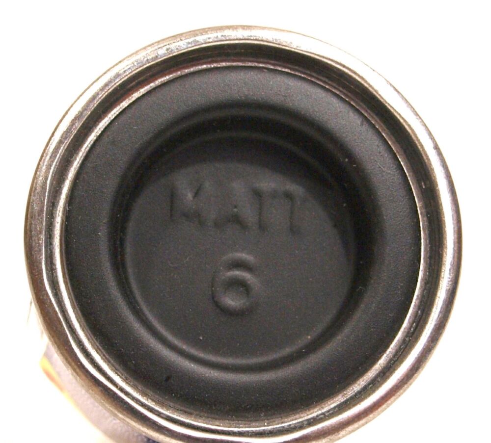 Revell 06 (Matt)  Tar Black 14ml Tinlet