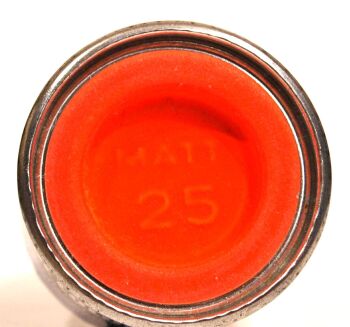 Revell 25 (Matt)  Luminous Orange 14ml Tinlet