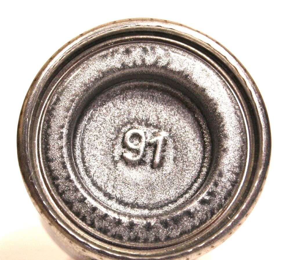 Revell 91 (Metallic)  Steel Metallic 14ml Tinlet