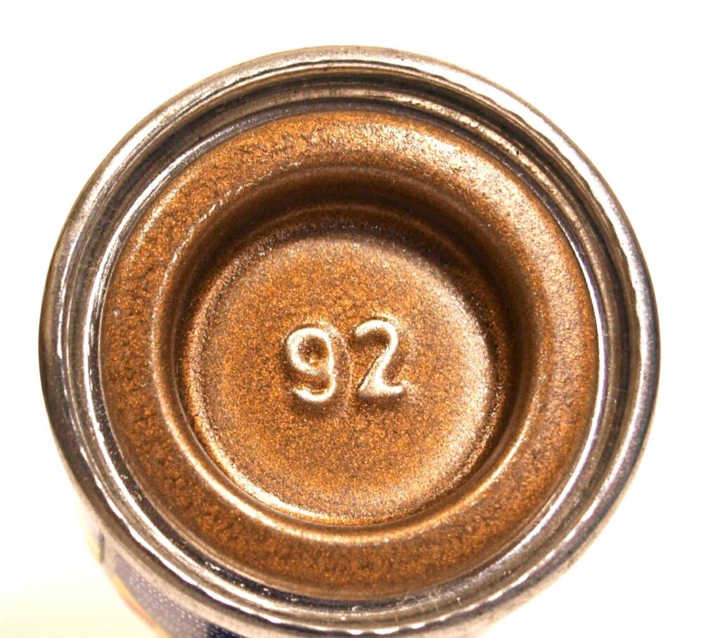 Revell 92 (Metallic)  Brass Metallic 14ml Tinlet