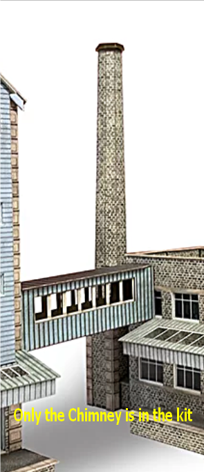 Metcalfe PO401  Old Mill Chimney Stack