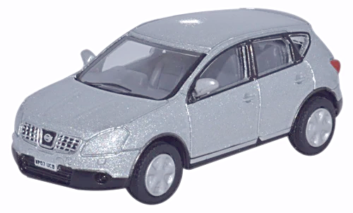 Oxford Diecast 76NQ001  Nissan Qashqai Metallic Faded Denim 1:76