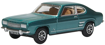 Oxford Diecast 76CP002  Ford Capri MK1 Aquatic Jade