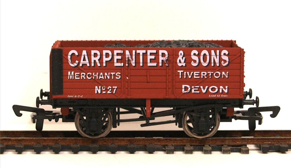 Dapol B550-06-SU  7 plank open wagon 'Carpenter & Son 27' (1:76)