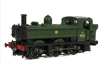 Graham Farish 371-990  GWR 64XX Pannier Tank 6412 GWR Green (Shirtbutton) [Preserved]