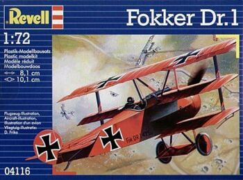 Revell 04116  Fokker Dr.I Tri-plane 1:72