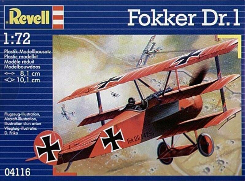 Revell 04116  Fokker Dr.I Tri-plane 1:72