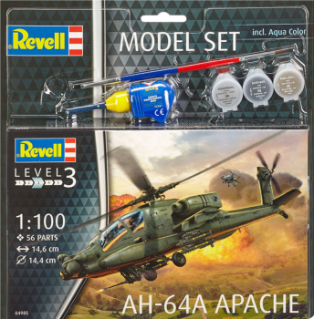 Revell 04985  AH-64A Apache Model Set