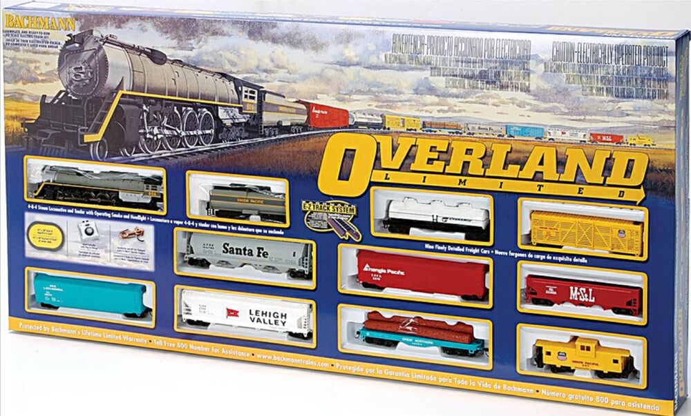 Bachmann USA 00614  Overland Limited Train Set (HO)