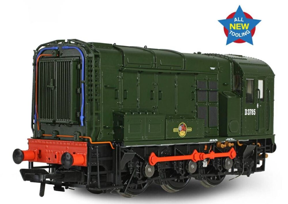 Bachmann 35-901 Class 08 D3785 BR Green (Late Crest)