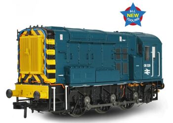 Bachmann 35-925  Class 08 08329 BR Blue (Wasp Stripes)