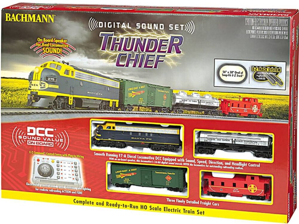 Bachmann USA 00826  Thunder Chief Train Set (HO)