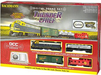 Bachmann USA 00826  Thunder Chief Train Set (HO)