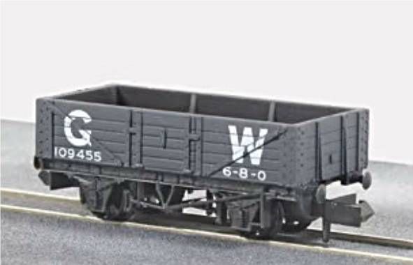 Peco NR-40W-SU  5 Plank Mineral Wagon GW (N scale)