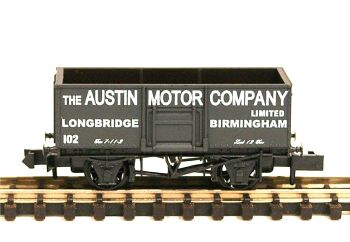 Peco NR-P918-SU  Butterley Steel wagon 'Austin Motor Co Ltd' (N scale)