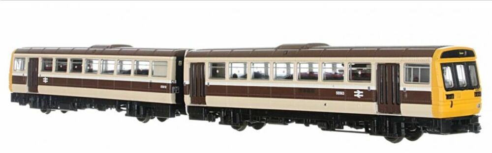 Dapol 2D-142-003-SU  Class 142 DMU Mock Great Western Choc & Cream (N scale