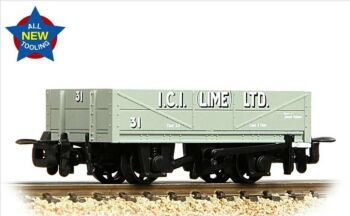 Bachmann 393-152  RNAD Rebuilt Open Wagon 'ICI Buxton Lime'