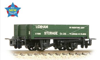 Bachmann 393-153  RNAD Rebuilt Open Wagon 'Lenham Storage' Green