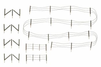 Woodland Scenics A2990  Barbed Wire Fence (N scale)