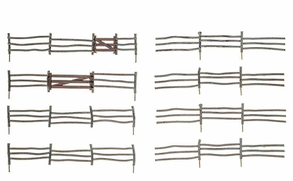 Woodland Scenics A3001  Split Rail (Log) Fence (O scale)