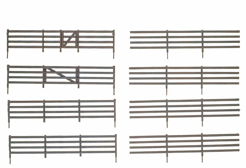 Woodland Scenics A3002  Board (Wood Rail) Fence (O scale)