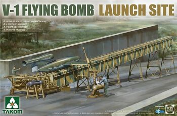 Takom 2152  German Air Force V-1 Flying Bomb Launch Site 1:35