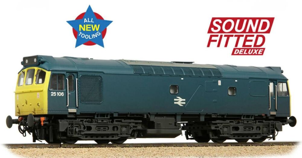 Bachmann 32-364SFX  Class 25/2 25106 BR Blue [W]