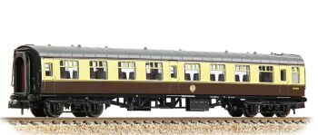 Graham Farish 374-014B  BR Mk1 TSO Tourist Second Open BR (WR) Chocolate & Cream
