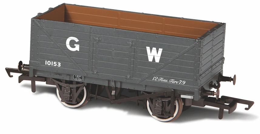 Oxford Rail OR76MW7034  GWR 7 Plank Mineral Wagon 10153