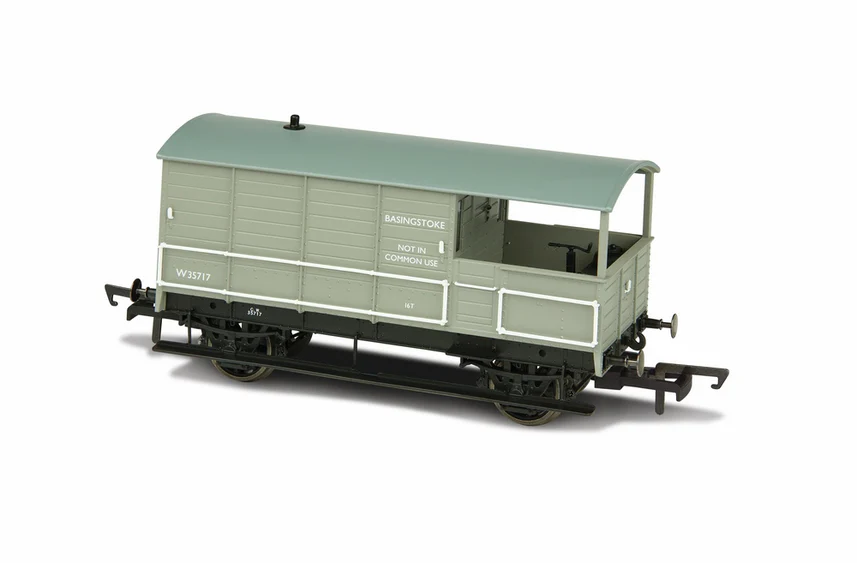 Oxford Rail OR76TOB003  BR Toad 4 Wheel Brake Van Basingstoke W35717