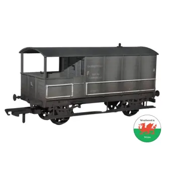 Oxford Rail OR76TOB003W  BR Toad 4 Wheel Brake Van Basingstoke W35717