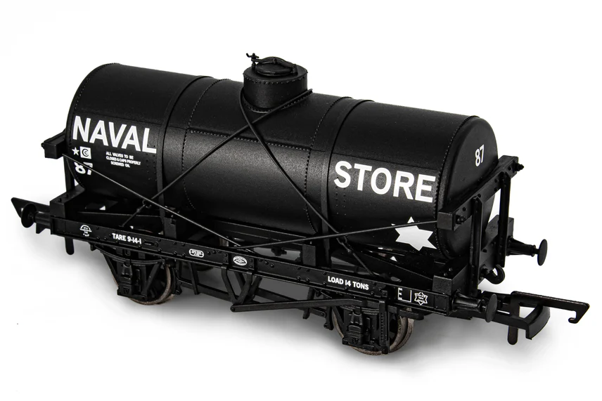 Oxford Rail OR76TK2009  12T Tank Wagon - Naval Store Department No.87