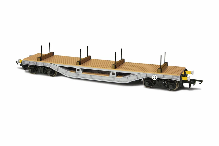 Oxford Rail OR76WW003  Warwell 'A' Steel carrier BB5017 Diamond Bogie