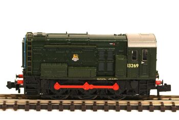 Graham Farish 371-013A-SU   Class 08 BR Green 13269 (N scale)
