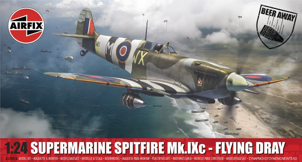Airfix A17001A  Supermarine Spitfire Mk.IXc - Flying Dray