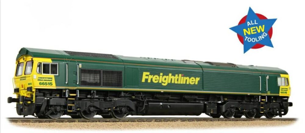 Bachmann 50-001  Class 66/5 66515 Freightliner Green