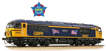 Bachmann 35-776  Class 69 69001 'Mayflower' GBRf (UK & US Flags)
