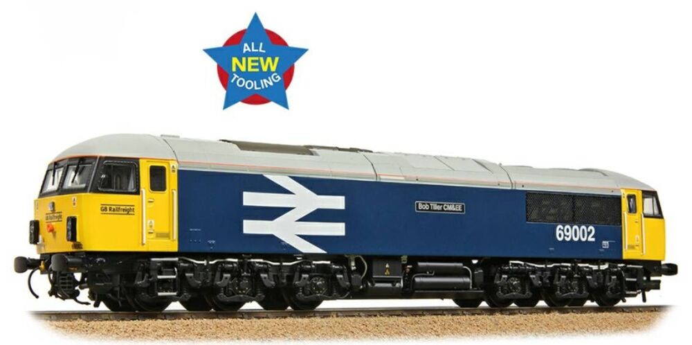 Bachmann 35-777  Class 69 69002 'Bob Tiller CM&EE' BR Blue (Large Logo) (GB