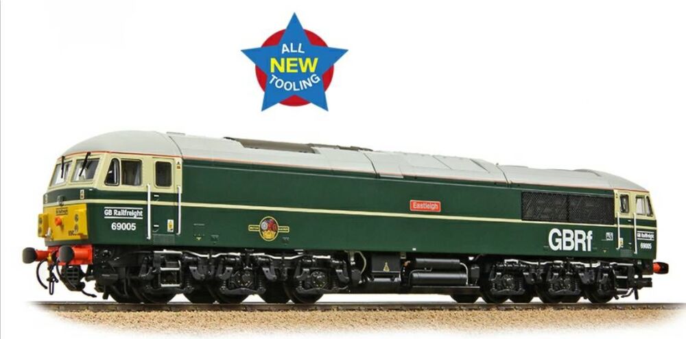 Bachmann 35-780  Class 69 69005 'Eastleigh' BR Green (Late Crest) (GBRf)