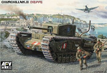 AFV Club AF35176  British Army Churchill Mk III Dieppe Raid Heavy Tank 1:35