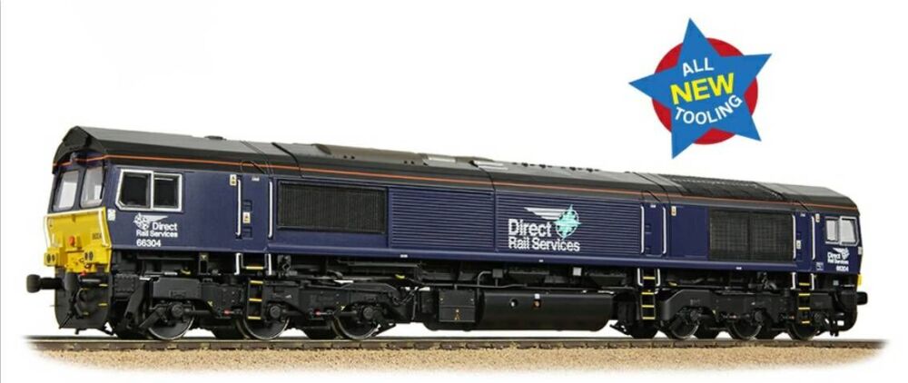 Bachmann 50-009  Class 66/3 66304 DRS Compass (Small Logo)