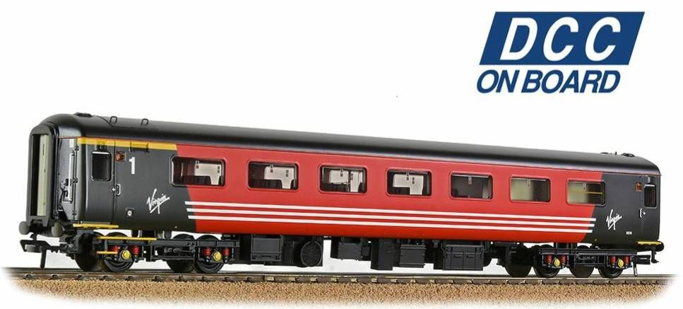 Bachmann 39-687DC  BR Mk2F RFB Restaurant First Buffet Virgin Trains (Origi